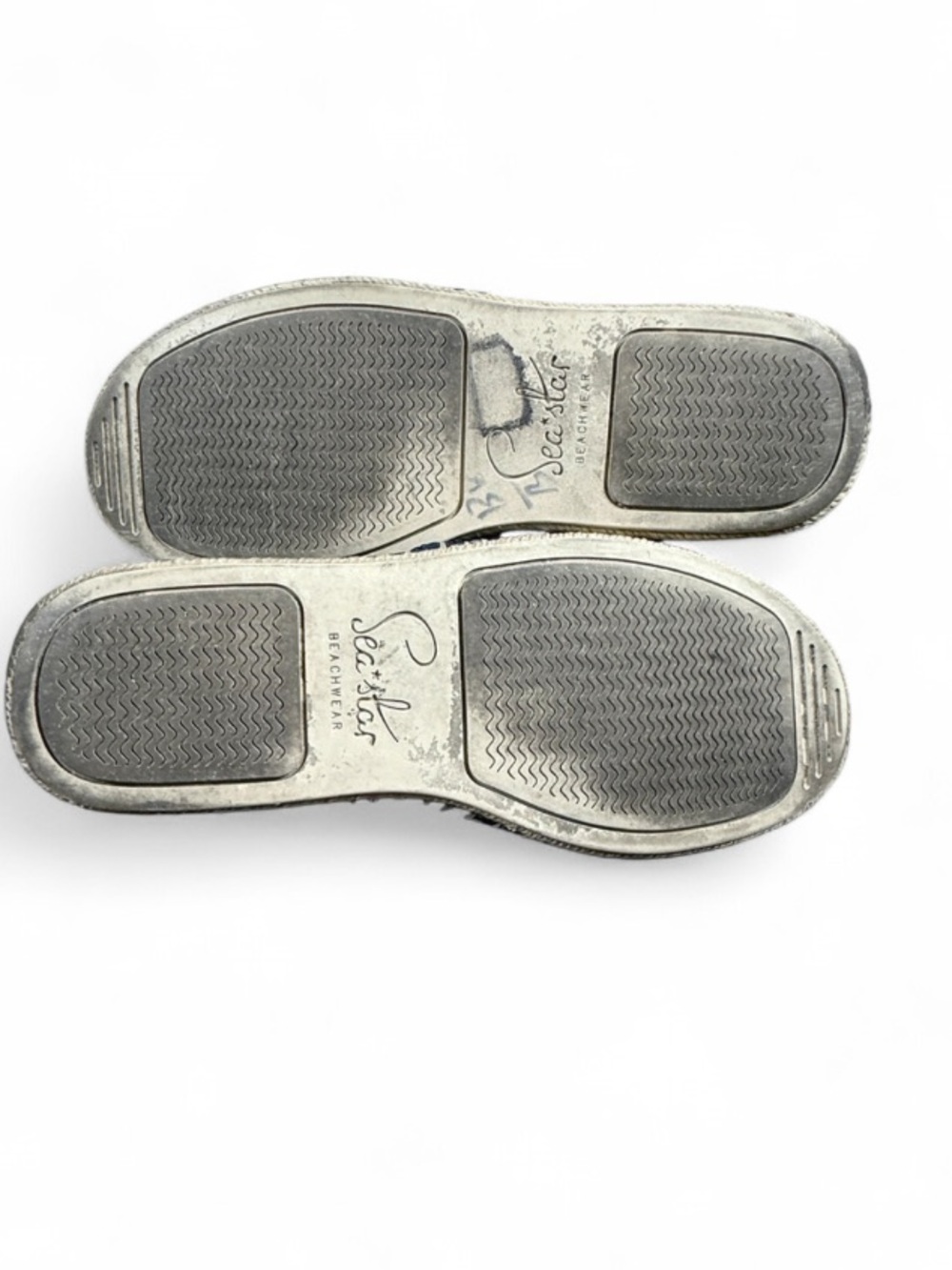 Tory Burch Water Espadrille collab with Sea Star Beachwear, Navy/New Ivory. - Picture 6 of 8